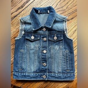 Soho Blue Kids Jean Jacket Vest Size 5